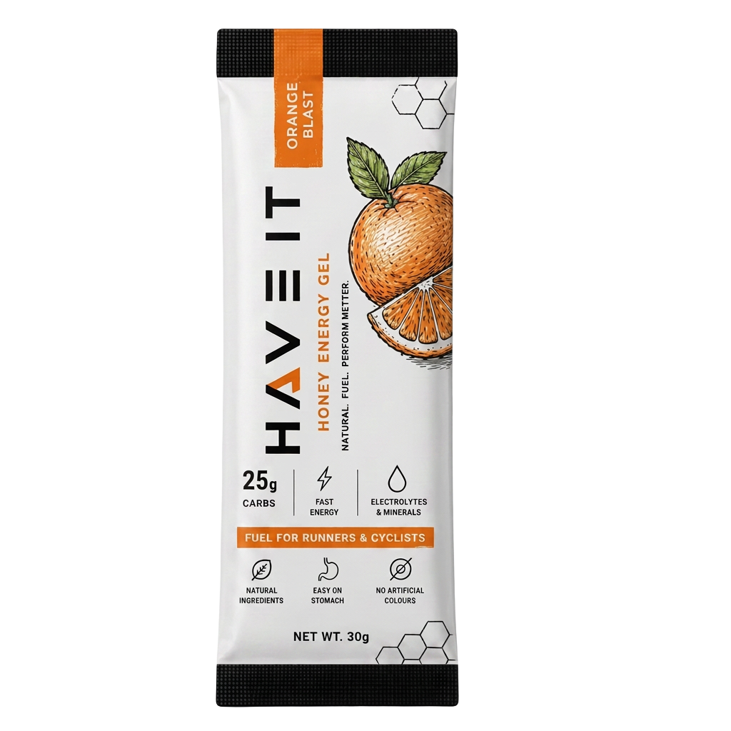 Orange Blast — Honey Energy Gel