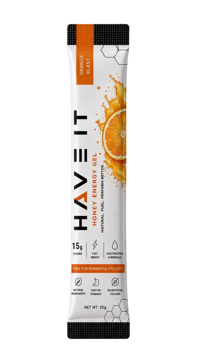 Orange Blast — Honey Energy Gel