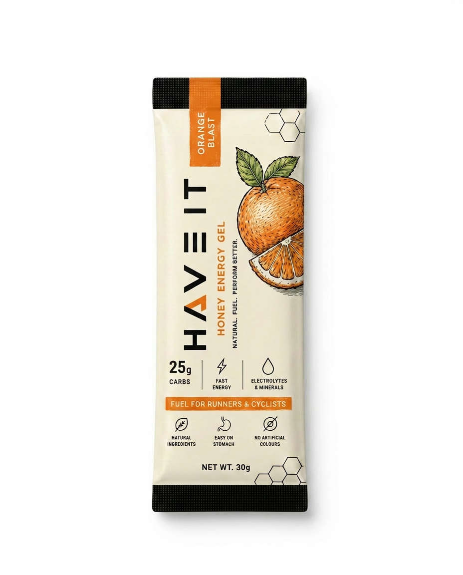 Orange Blast — Honey Energy Gel
